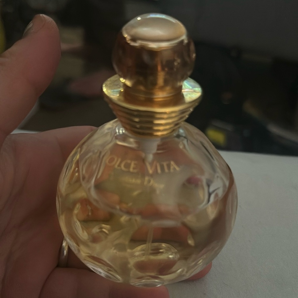 Christian Diors “dolce vita” used a handful of times great fragrance